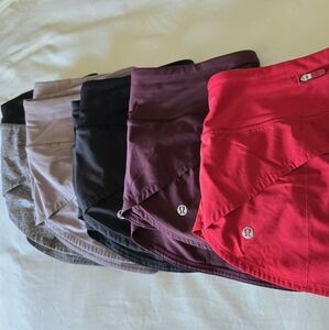 Red Speed Up Low-Rise Lined Short 2.5"